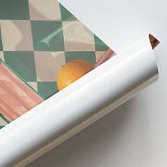 Champagne Citrus Brunch Wall Art Frames