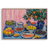 Citrus Blossom Table Wall Art Decor