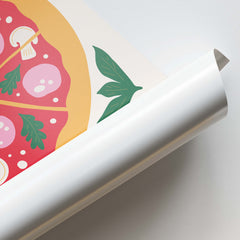 Classic Italian Pizza Art Print