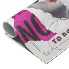 Courage Collage – Mixed Media Face Art