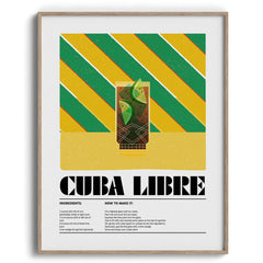 Cuba Libre Canvas Wall Prints