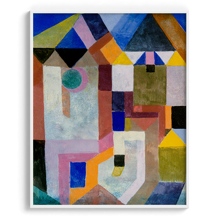 Cubist Abstract Geometric Blocks