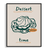 Dessert Time Meringue Wall Art Painting