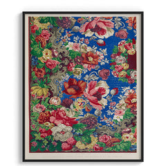 Floral Tapestry Bloom Explosion