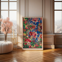 Floral Tapestry Bloom Explosion