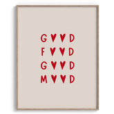 Good Food Good Mood Typography