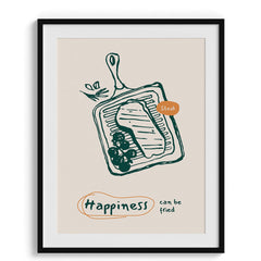 Happiness Can Be Fried Canvas Wall Paintings