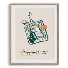 Happiness Can Be Fried Canvas Wall Paintings
