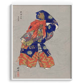 Japanese Kabuki Warrior Print
