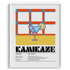 Kamikaze Wall Painting For Kitchen