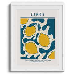 Lemon Citrus Life Canvas Wall Paintings