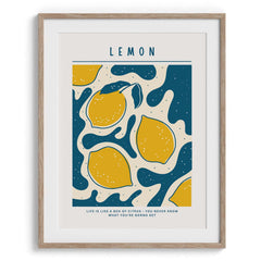 Lemon Citrus Life Canvas Wall Paintings