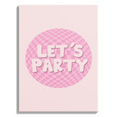 Let’s Party Disco Ball Poster
