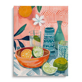 Lime & Ceramics Harmony Canvas Wall Art