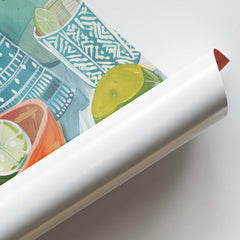 Lime & Ceramics Harmony Canvas Wall Art