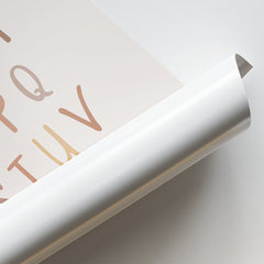 Lowercase Alphabet Kids Poster