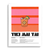 Mai Tai Island Mix Wall Painting For Cafe