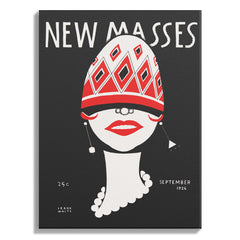 New Masses Retro Magazine Cover