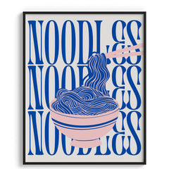Noodle Bowl Wall Art Painting