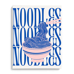 Noodle Bowl Wall Art Painting