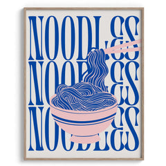 Noodle Bowl Wall Art Painting