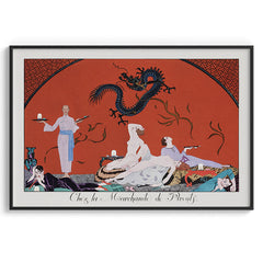 Oriental Dragon Banquet Scene