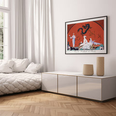 Oriental Dragon Banquet Scene