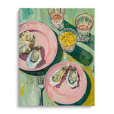 Oyster Duo Still Life Wall Art Painting