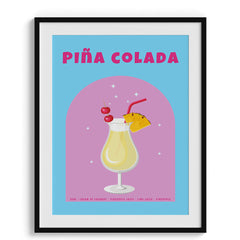 Piña Colada Bliss Wall Painting For Kitchen