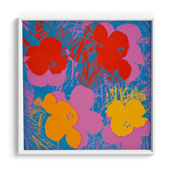 Pop Art Neon Flowers