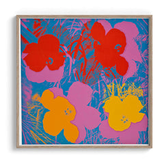 Pop Art Neon Flowers