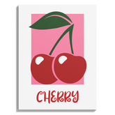 Pop Cherry Retro Fruit Poster