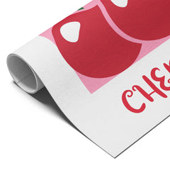 Pop Cherry Retro Fruit Poster