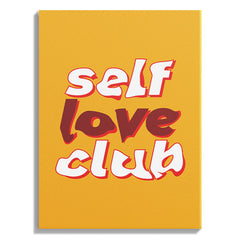 Self Love Club Bold Typography