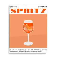 Spritz Cocktail Canvas Wall Prints