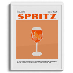 Spritz Cocktail Canvas Wall Prints