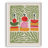 Stacked Sandwiches Wall Poster