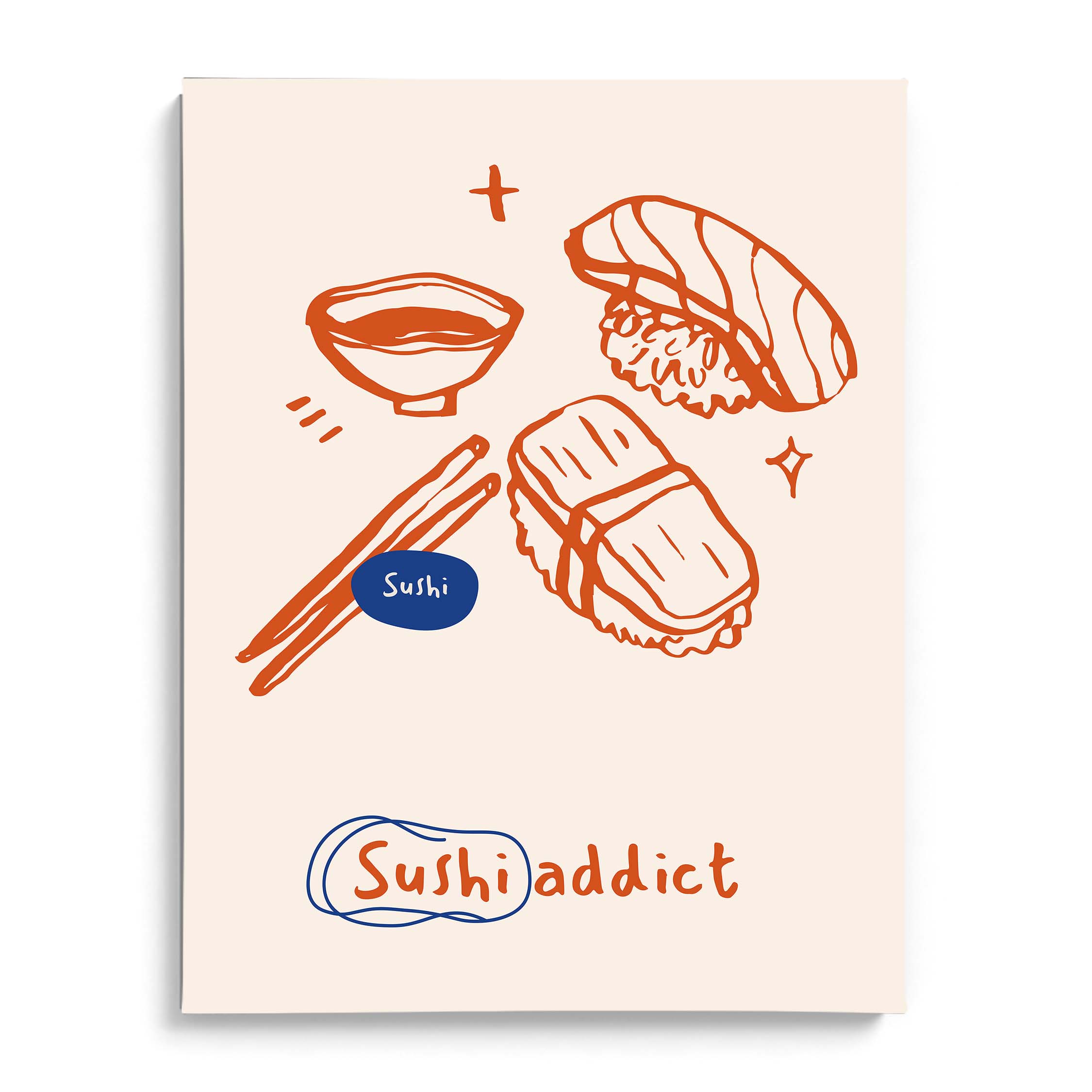 Sushi Addict Wall Art Frames