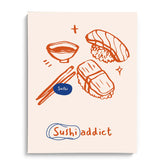 Sushi Addict Wall Art Frames