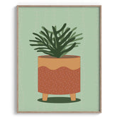 Terracotta Pot Plant Illustration