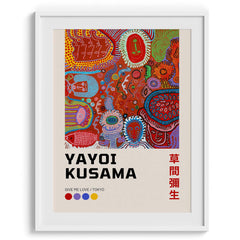 Yayoi Kusama Inspired Pop Art