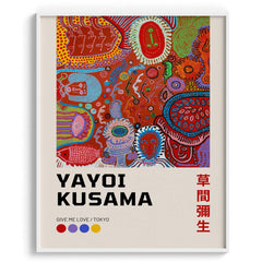 Yayoi Kusama Inspired Pop Art