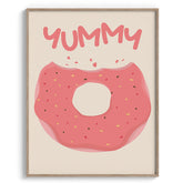 Yummy Donut Fun Illustration