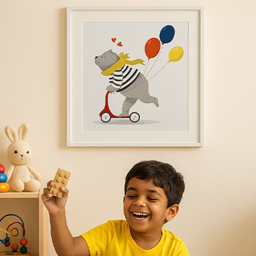 Top Framed Art Picks for Bright and Fun Kids Room