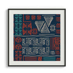 Tribal Tides Wall Art Painting