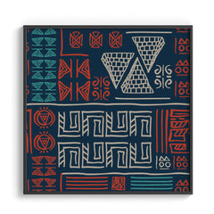 Tribal Tides Wall Art Painting