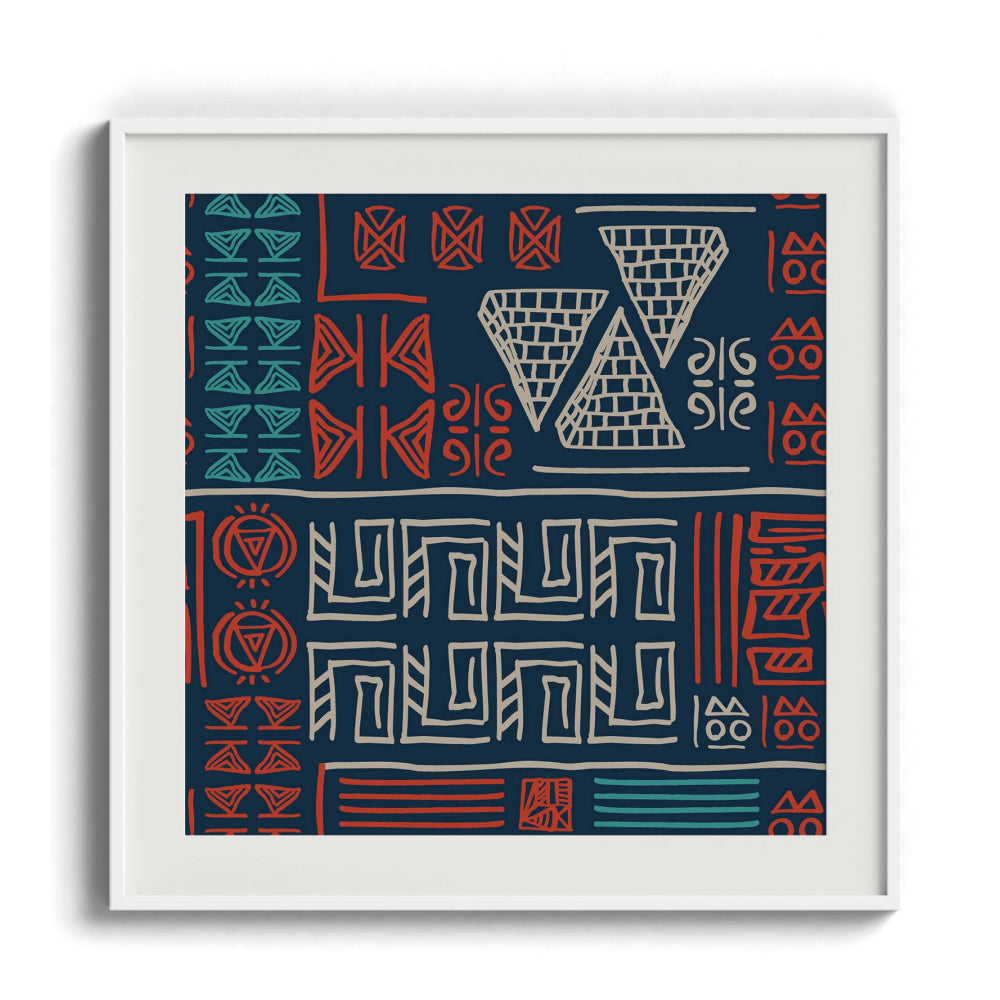 Tribal Tides Wall Art Painting