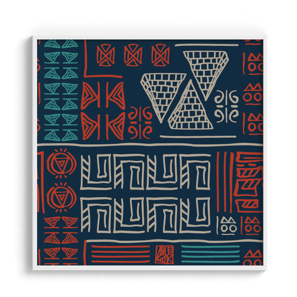 Tribal Tides Wall Art Painting