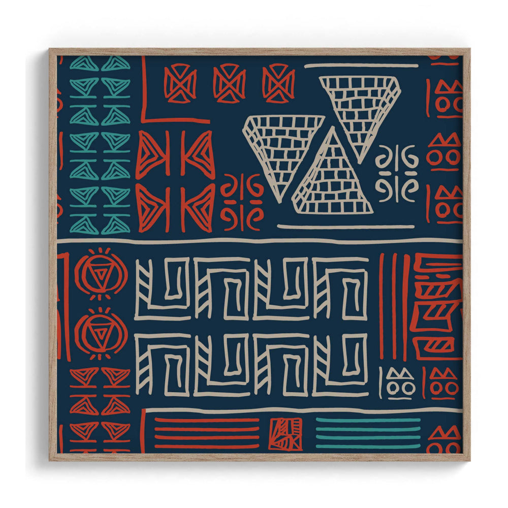 Tribal Tides Wall Art Painting
