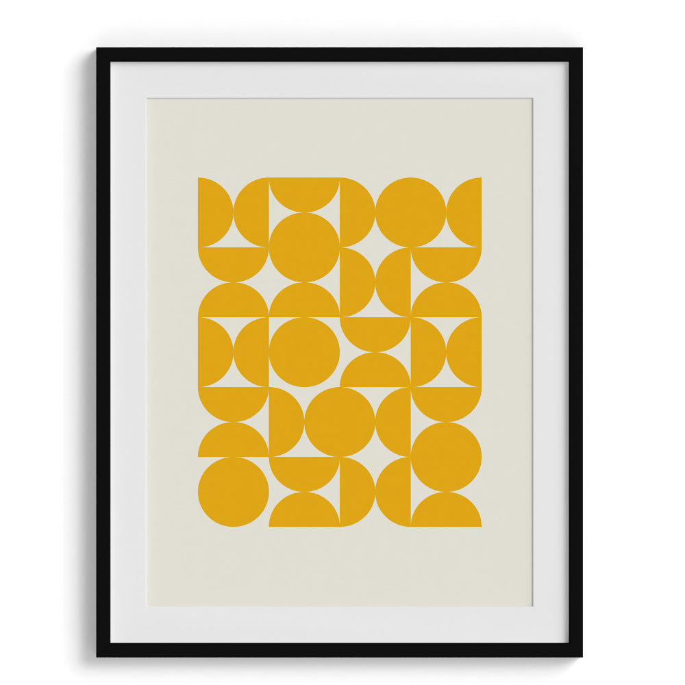 Dynamic Bauhaus Wall Art Painting